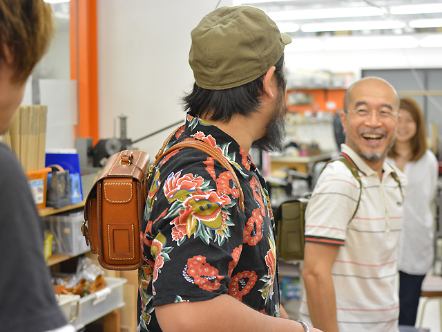 ともやさんがランドセル