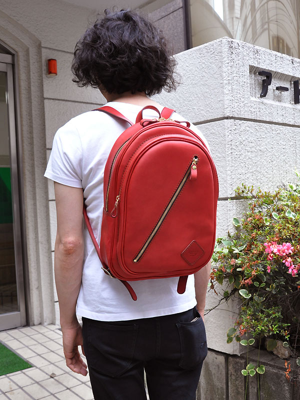 復刻リュック 着用