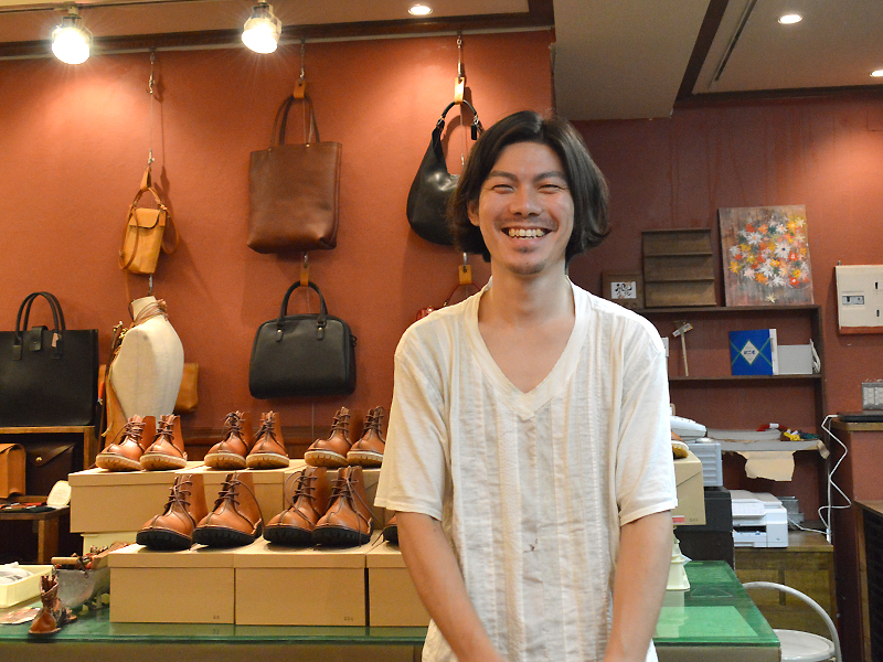 石口さん登場