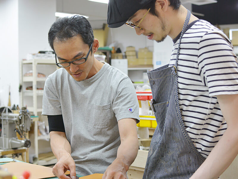 橋本指導中