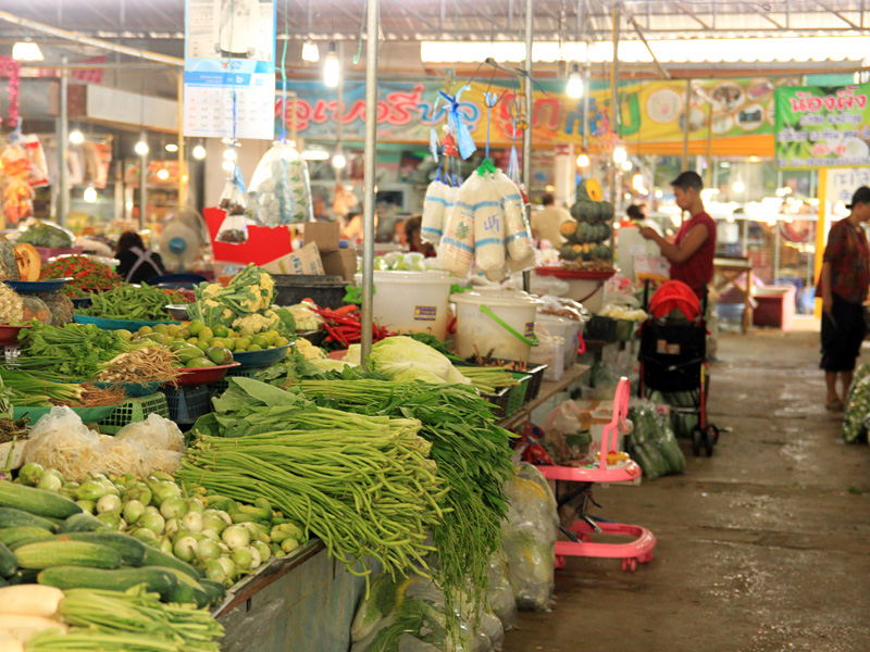 タイの市場
