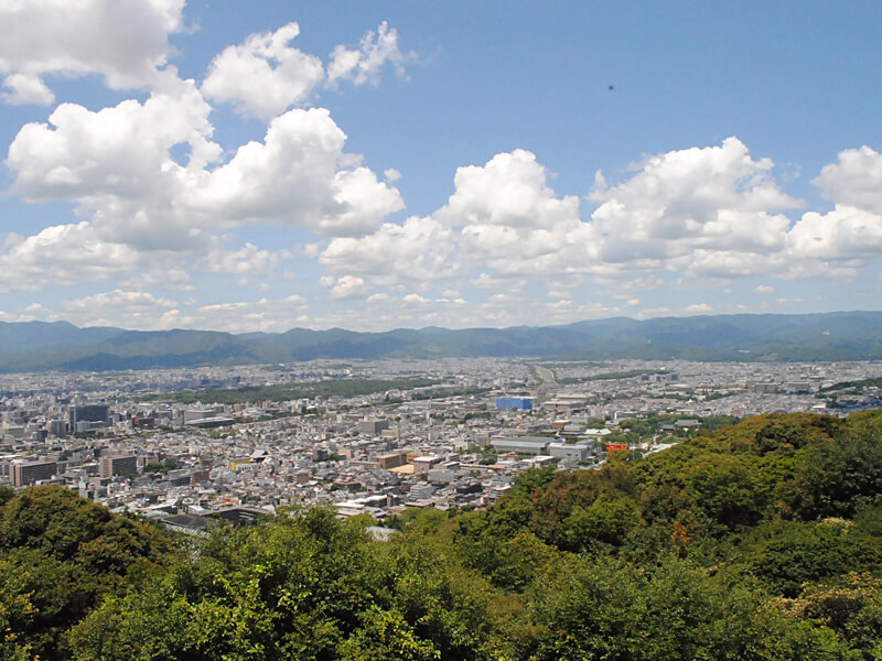 京都将軍塚青龍殿 景色