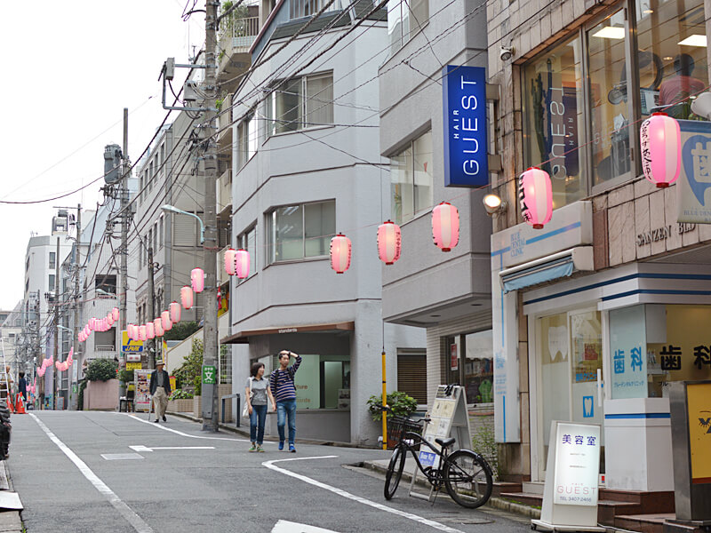 お祭り 提灯
