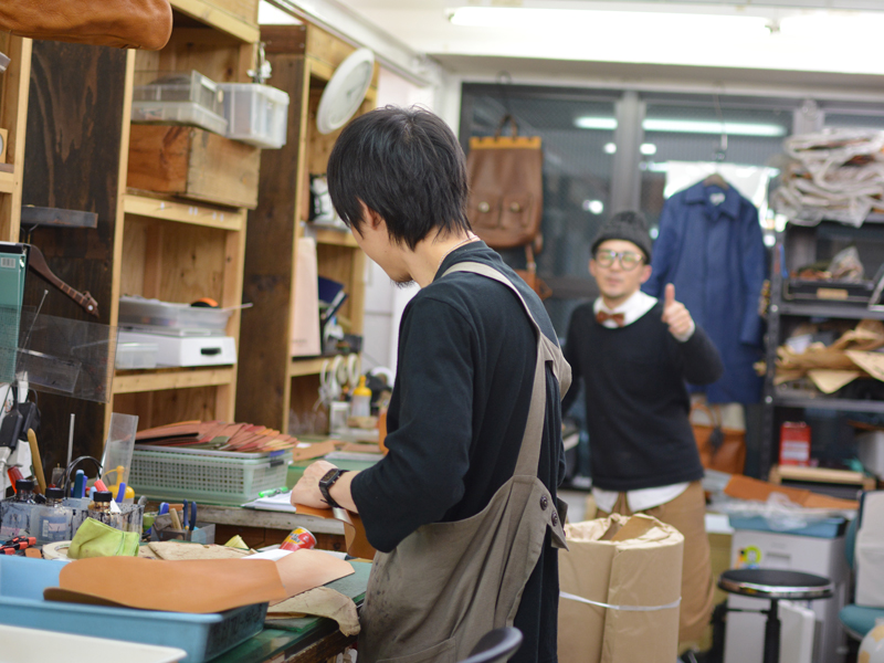 渋谷工房内