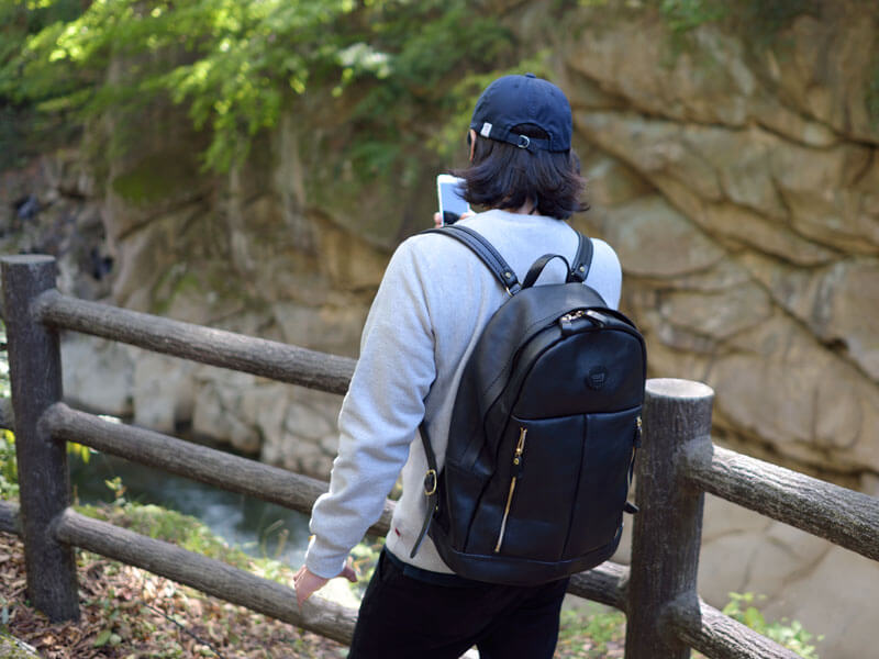 上広旅モノリュック 使用例