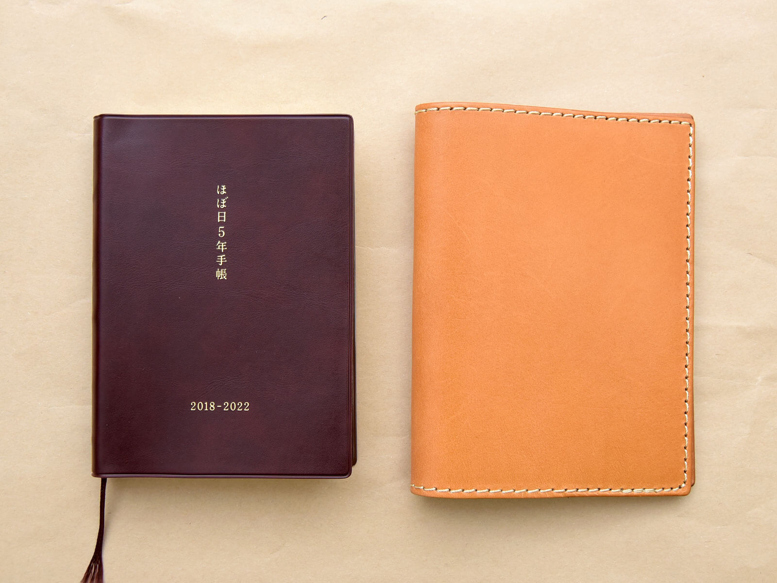 ほぼ日5年手帳のカバーとしても使える!HERZ定番ブックカバー