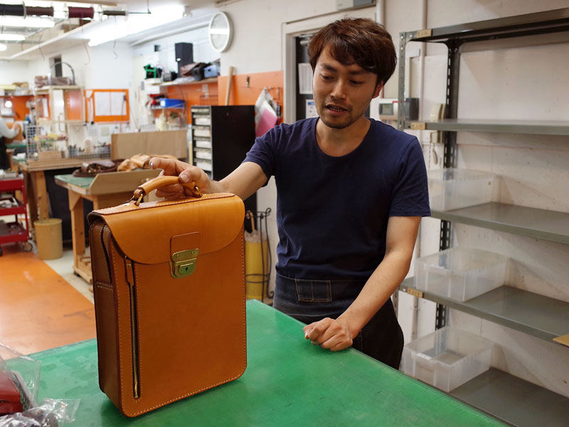 作り手:高山のバッグ