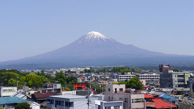 富士山世界遺産センター 最上階