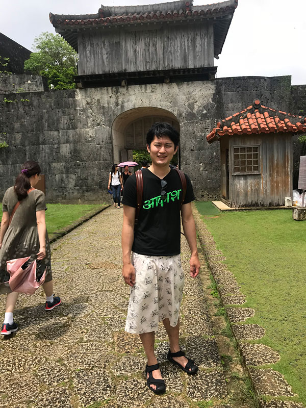 首里城と木村