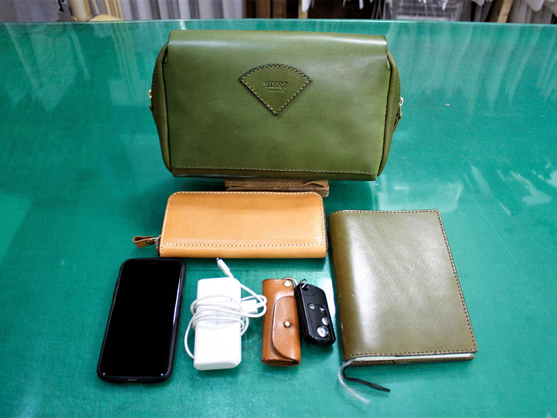 反転ボディバッグ(TB-1950) 収納例