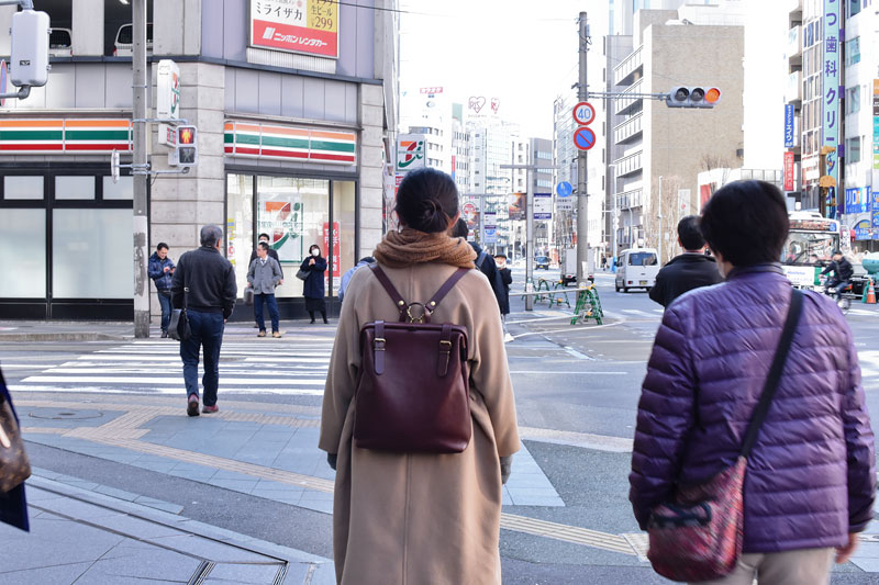 はかた駅前通り セブンイレブン