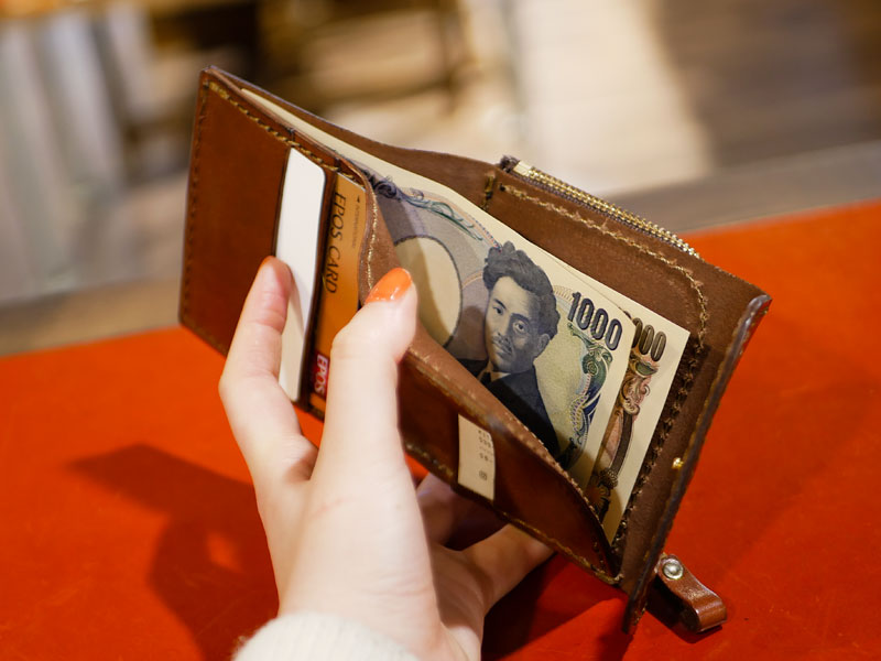 ライトウォレット お札入れ