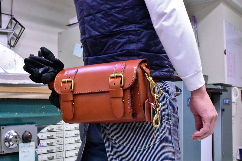 HOG BAG メンズ着用