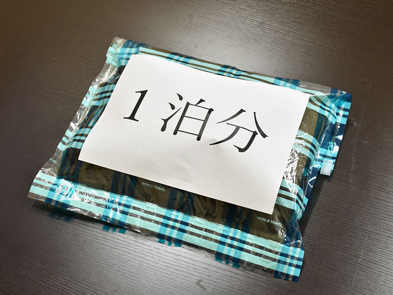 おすすめのボストンバッグに収納する荷物2