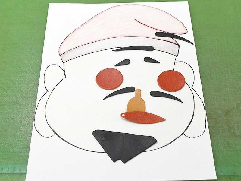 山木が作った福笑い