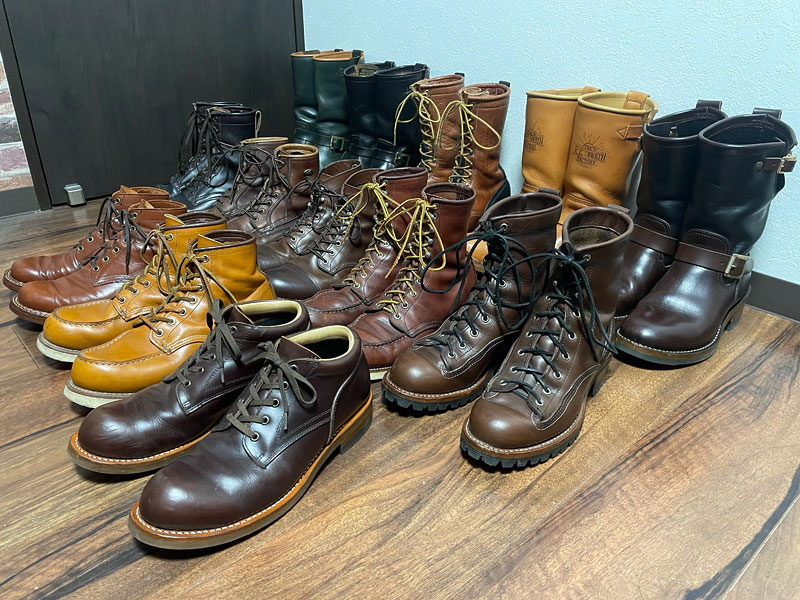吉積のレザーコレクション
