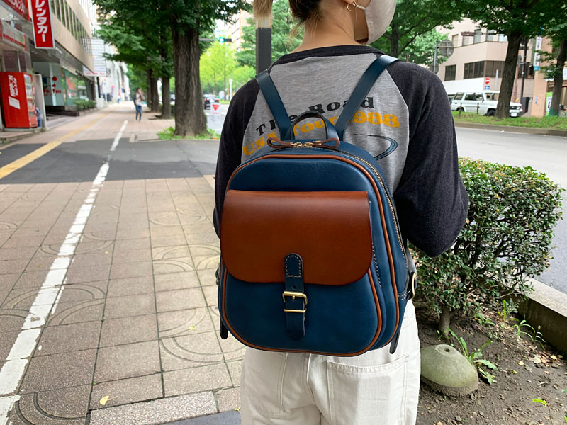 前ポケミニリュック(R-20) ネイビー仕様2
