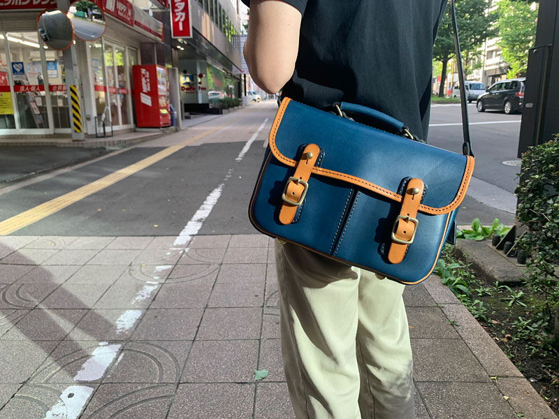 2wayショルダーバッグ(CW-10-S) ネイビー仕様