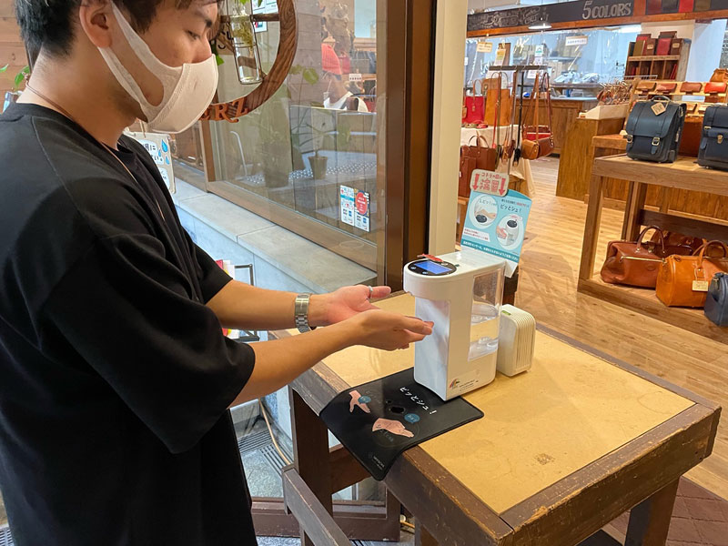 店舗の感染対策3