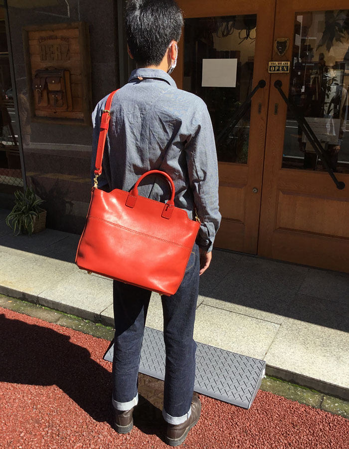 2wayビッグトート(T-8) 斜め掛け