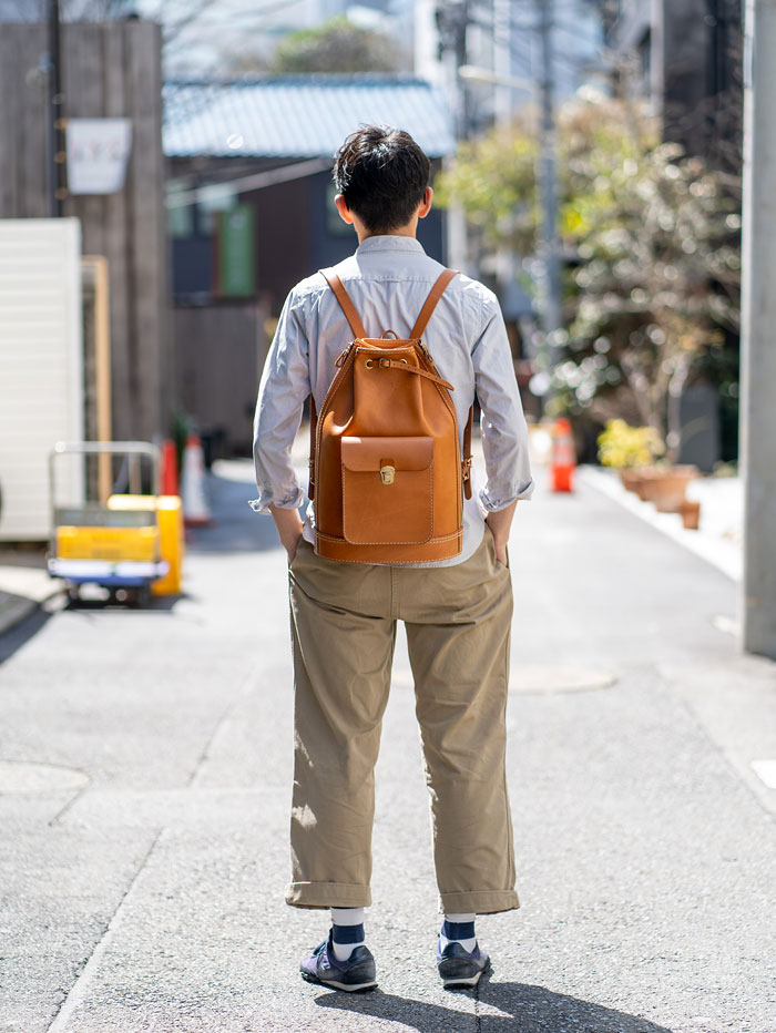ボンリュック メンズ着用2