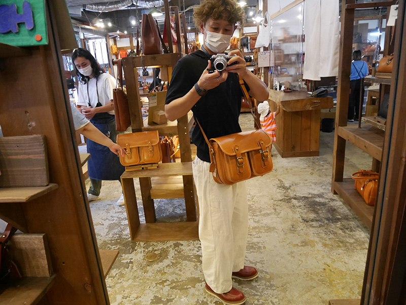 ヘルツ仙台店にてCK-100着用斎藤