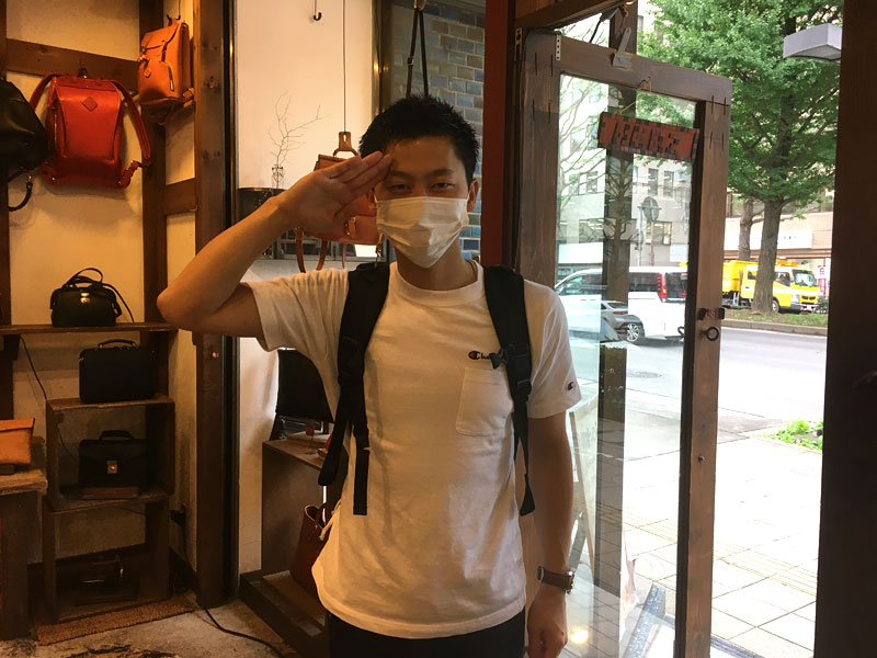 名古屋店スタッフの竹中2