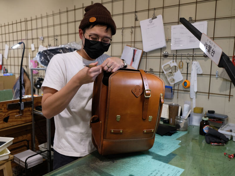 コクーンリュック(OU-2320)作り手:内海