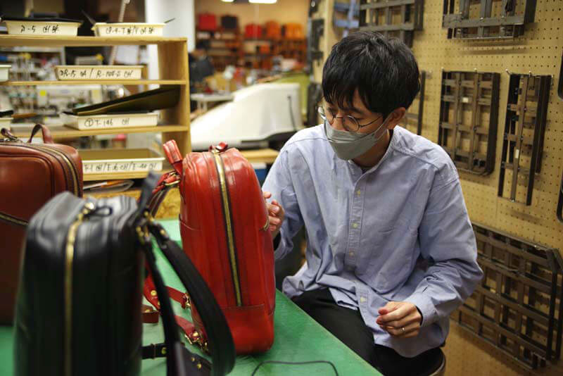 名古屋店:田中とベリッシモリュック