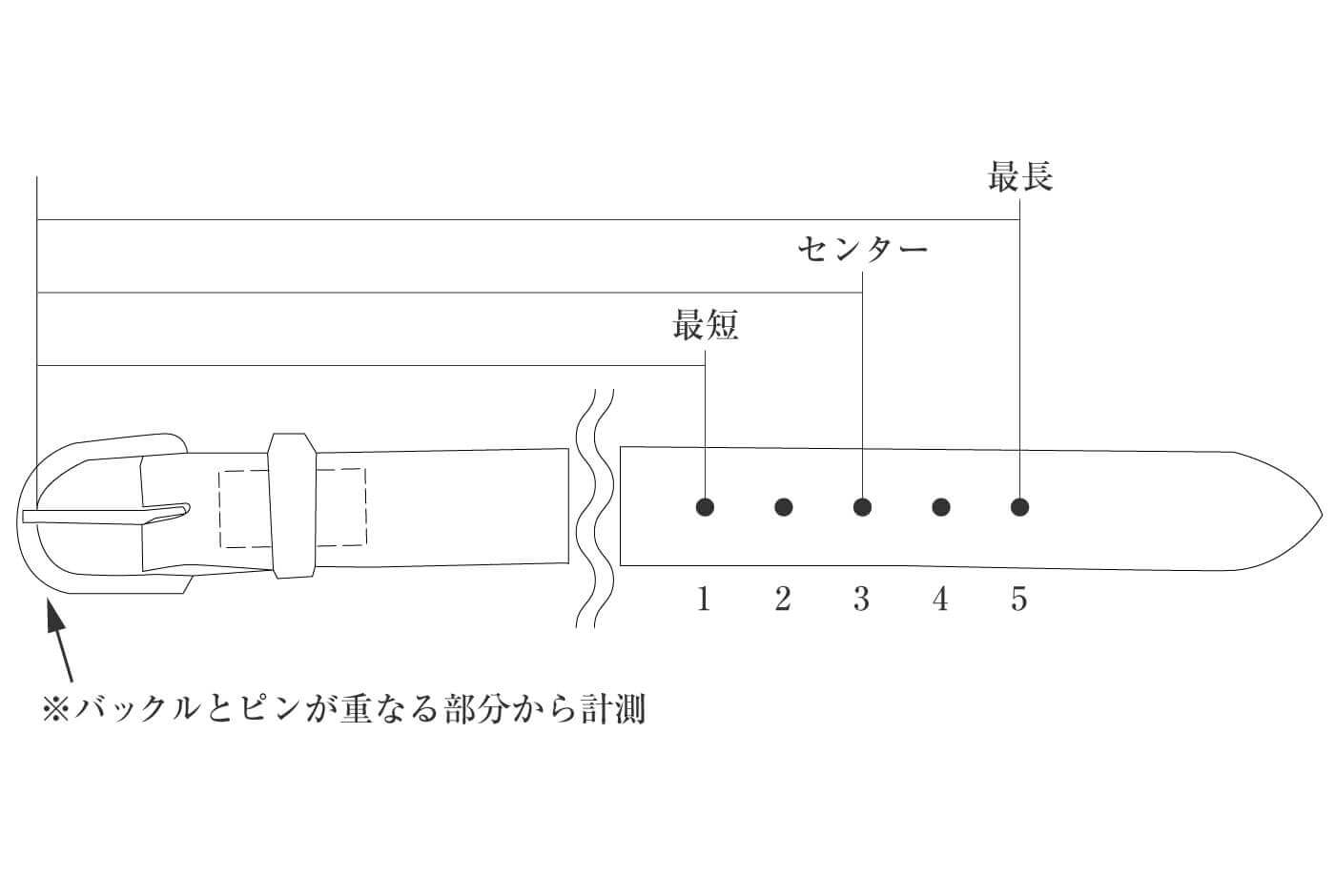 ベルトの図