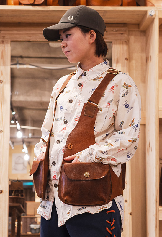 着る鞄・トラーゲンレディース(身長:152cm)着用6