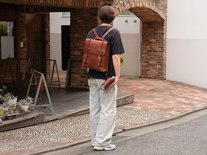 シームレスボトルホルダー(MS-2) リュック①