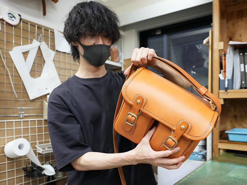 ギボシ留めショルダー(CK-100)とNET工房作り手の桐生②